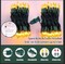 Christmas String Lights, 100 Count Yellow Incandescent Mini Lights with Green Wire, Connectable for Indoor & Outdoor Holiday Decorations (Yellow)